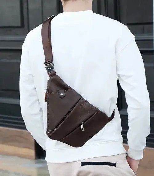 Other Men Genuine Leather Crossbody Bag Size ONE SIZE - 2 Thumbnail