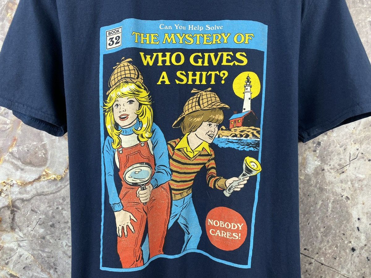 Other Men’s Steven Rhodes Who Gives A Shit T-Shirt Size Large Size US L / EU 52-54 / 3 - 4 Thumbnail