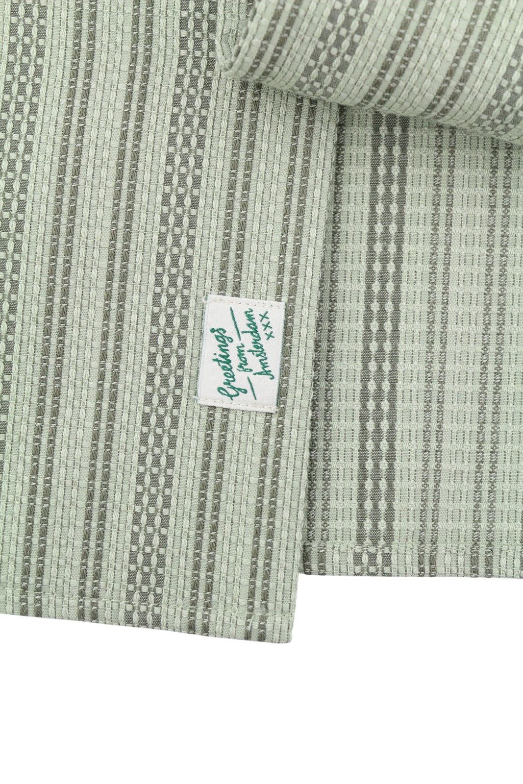 Scotch & Soda L Green Pinstriped Patch Pocket Shirt 88541 Size US L / EU 52-54 / 3 - 6 Thumbnail