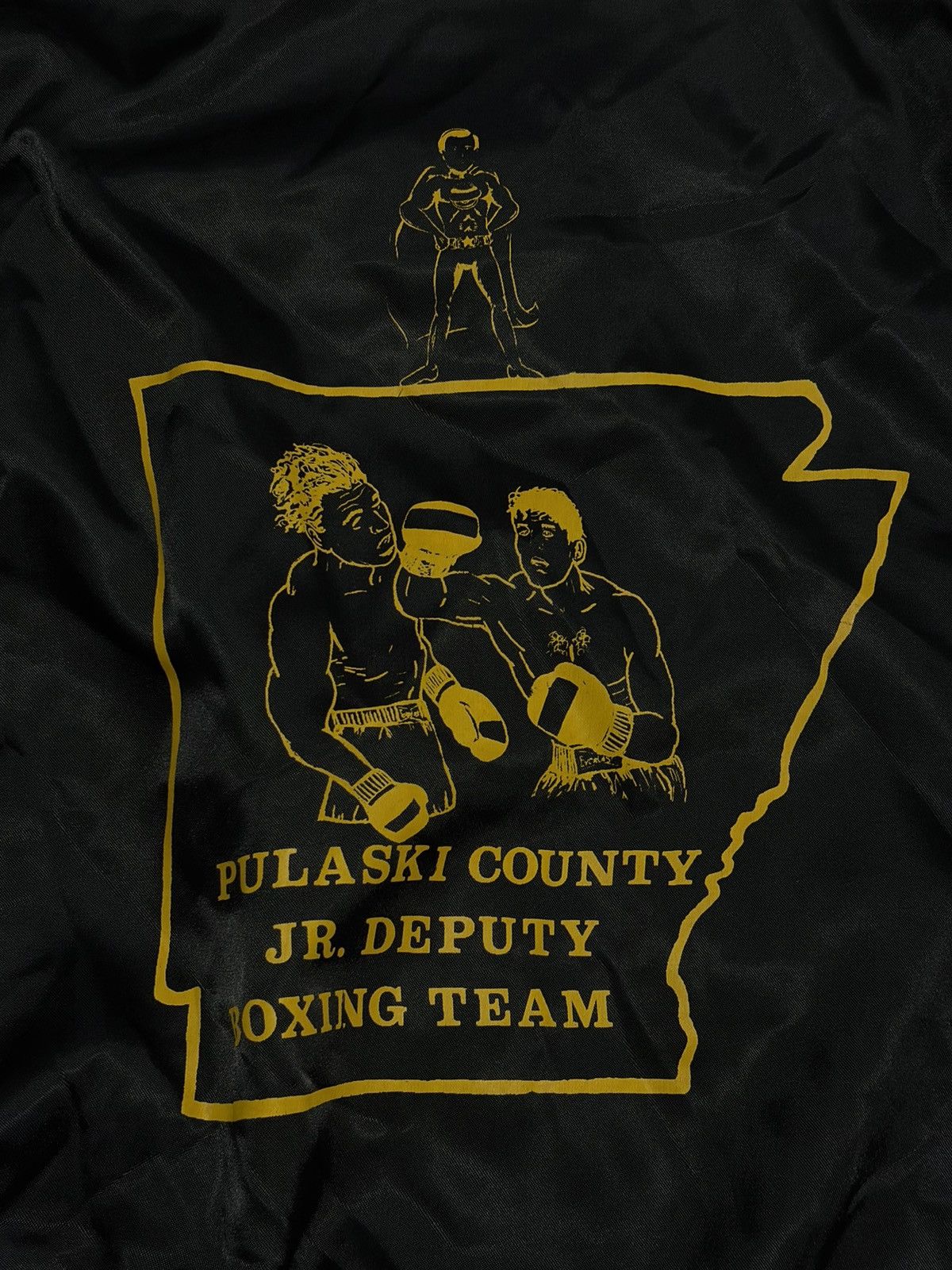 Vintage Vintage Don Alleson Arkansas Golden Gloves Boxing Jacket Size US XL / EU 56 / 4 - 8 Thumbnail
