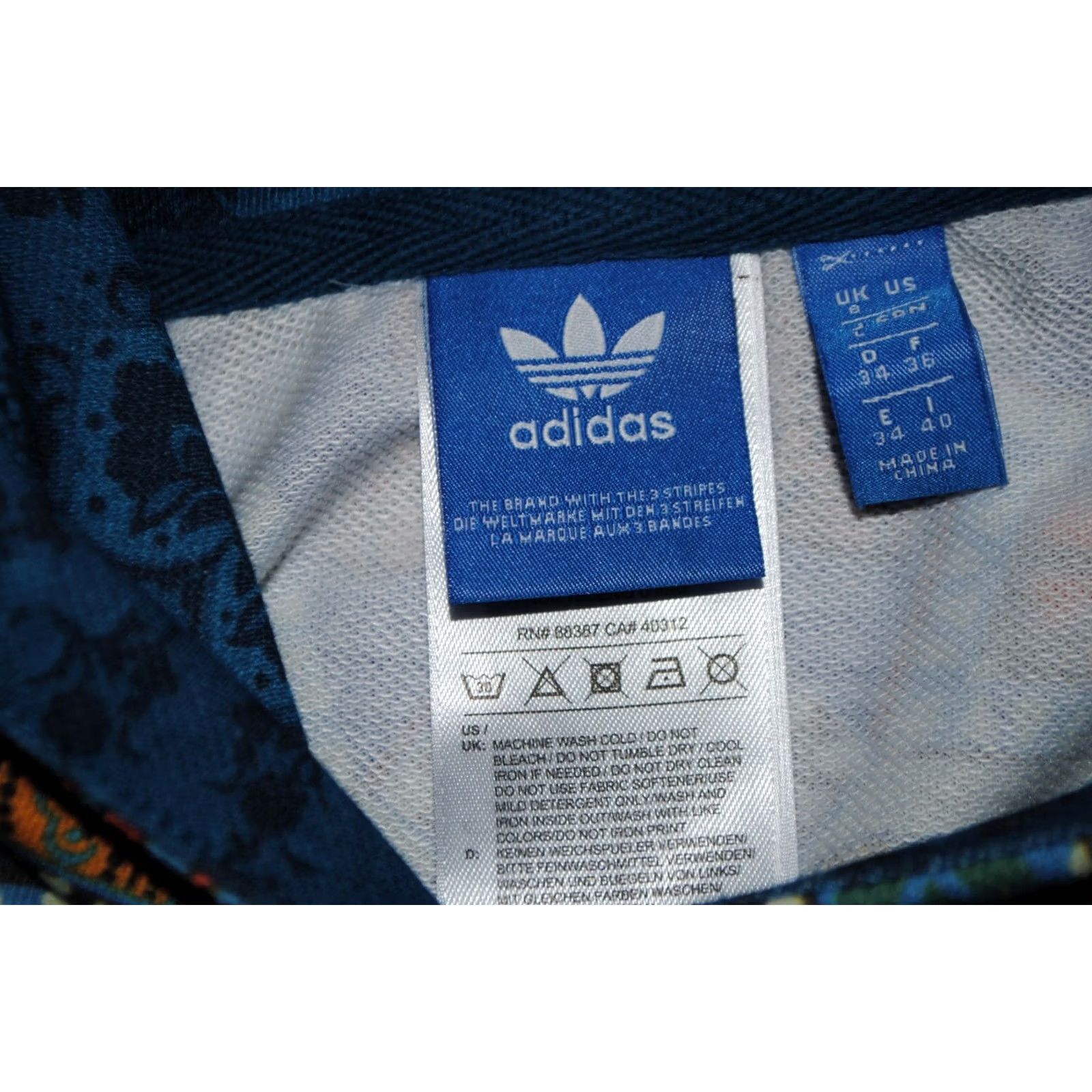 Adidas ADIDAS ORIGINALS BORBOMIX FARM CROPPED TOP HOODIE WOMENS L BR5140 ORIGINAL CREWNECK FARM WOMENS Size L / US 10 / IT 46 - 4 Thumbnail