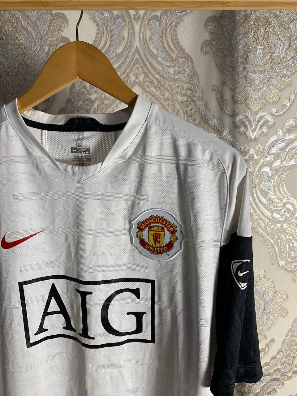 Nike × Vintage VERY RARE NIKE MANCHESTER UNITED 2009/10 SOCCER JERSEY Y2K Size US XL / EU 56 / 4 - 3 Thumbnail