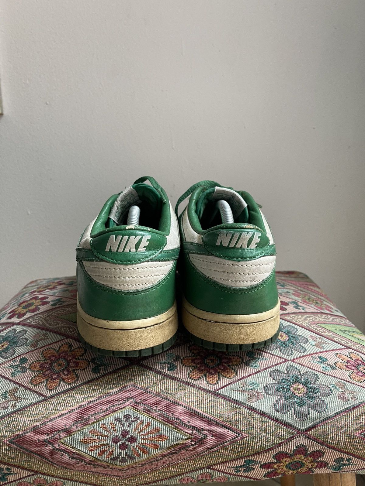 Nike Vintage Nike Dunk Low Celtic Pine Green 2004 Size US 10.5 / EU 43-44 - 7 Thumbnail