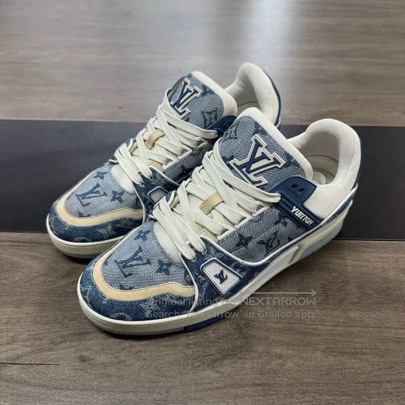 Louis Vuitton Indigo Denim shoes