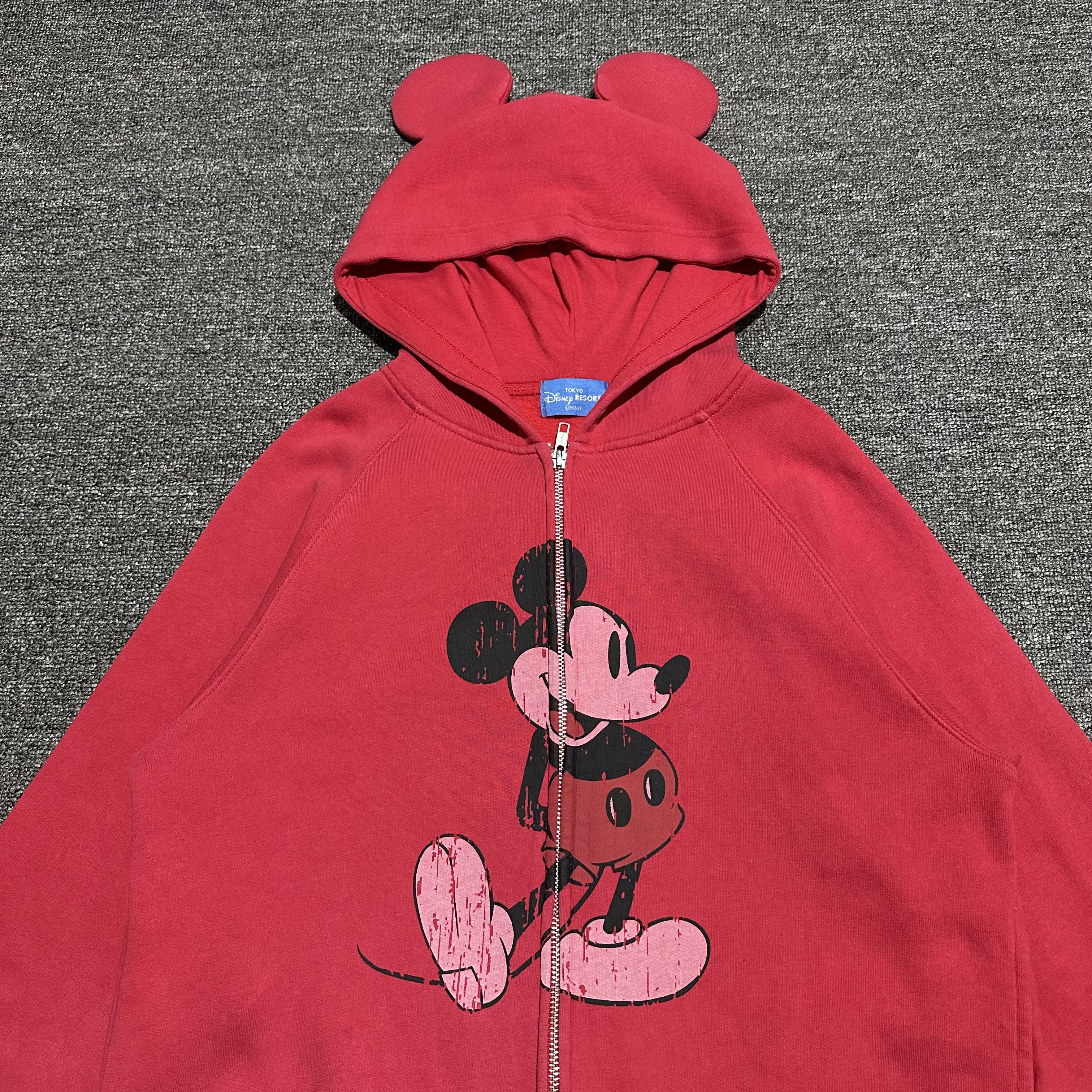 Disney × Mickey Mouse Tokyo Disney Resort Mickey Ears Hoodie Size US S / EU 44-46 / 1 - 2 Thumbnail