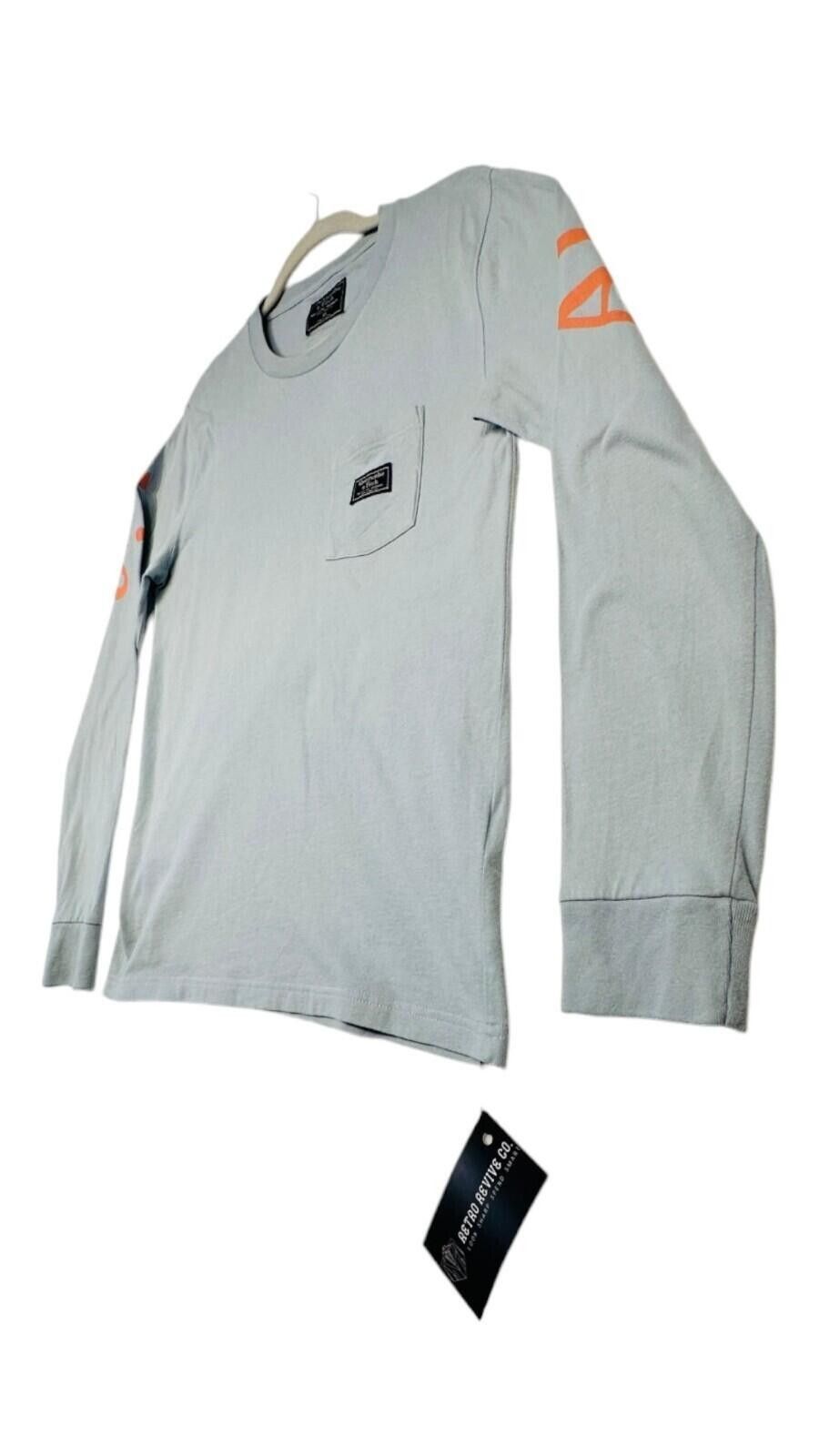 Abercrombie & Fitch Abercombie & Fitch Men's UK Size XS Long Sleeve Embroidered Size US XS / EU 42 / 0 - 7 Thumbnail