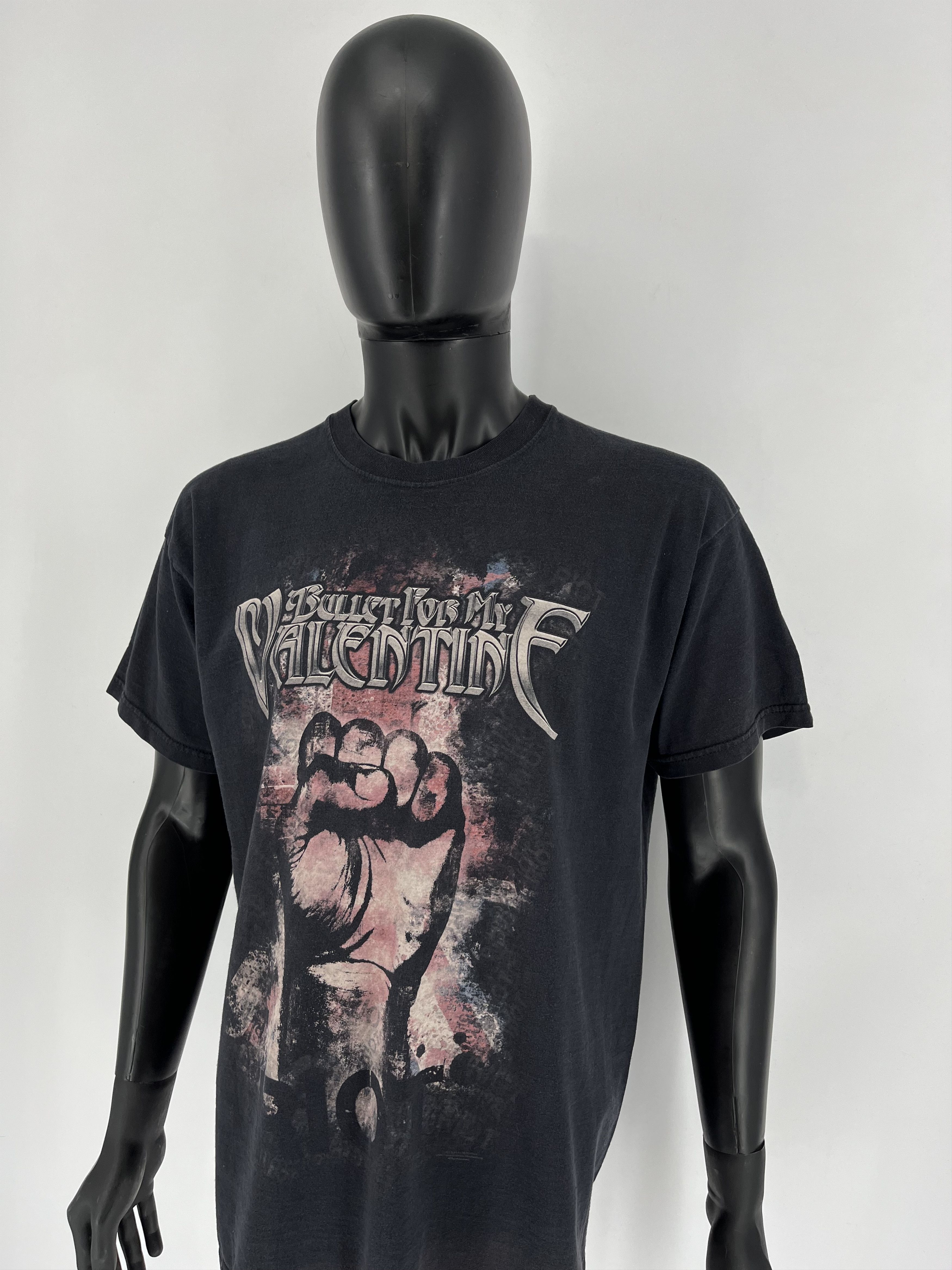 Band Tees Vintage Y2K Bullet For My Valentine Tour Tee Band Rock Shirt Size US XL / EU 56 / 4 - 5 Thumbnail