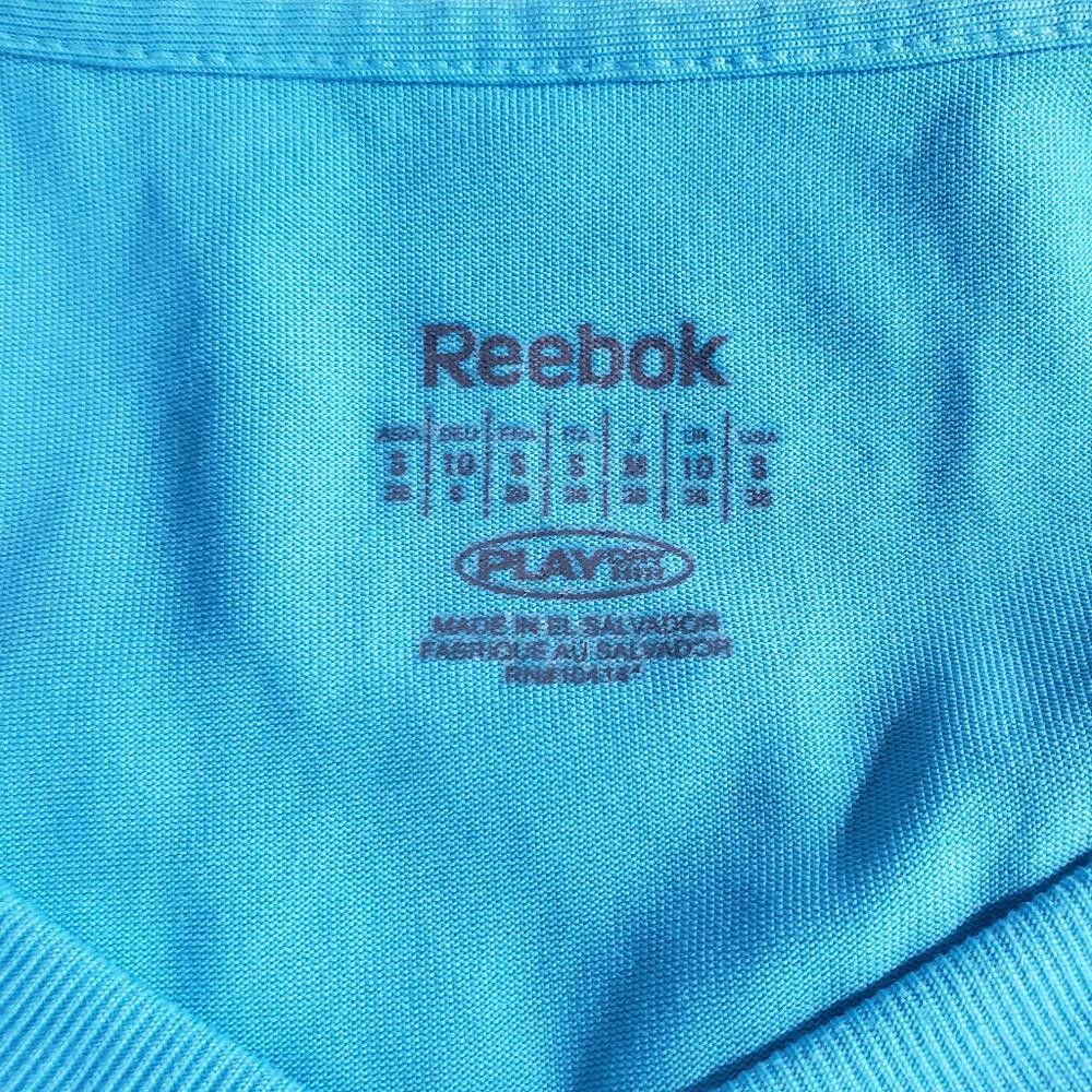 Reebok CT666a Reebok Ladies Turquoise V-neck Athletic T-shirt S Size S / US 4 / IT 40 - 3 Thumbnail