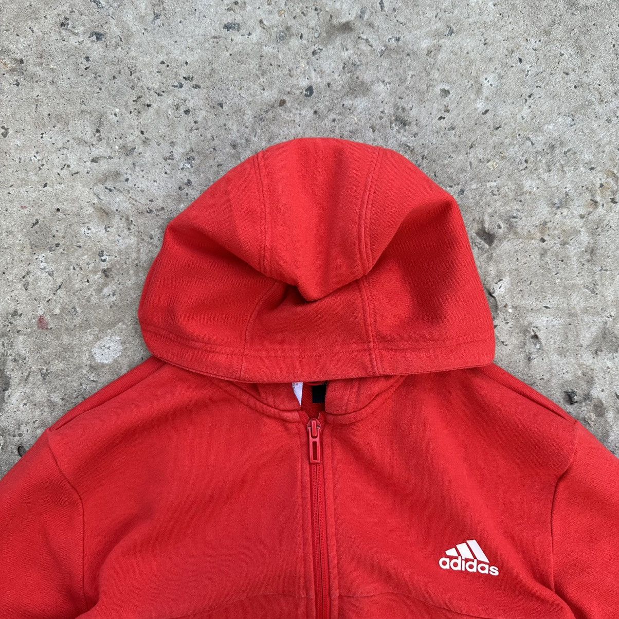 Adidas Style Punk Hype Adidas Zip Hoodie Size XL Trend 00s Y2K Size US XL / EU 56 / 4 - 7 Thumbnail