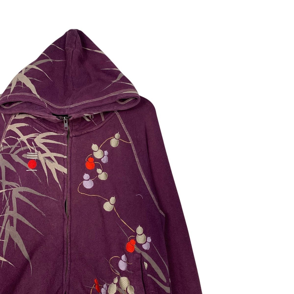 Japanese Brand SANMARUICHI Classic Traditional Zipper Hoodies #1912-C83 Size US M / EU 48-50 / 2 - 5 Thumbnail