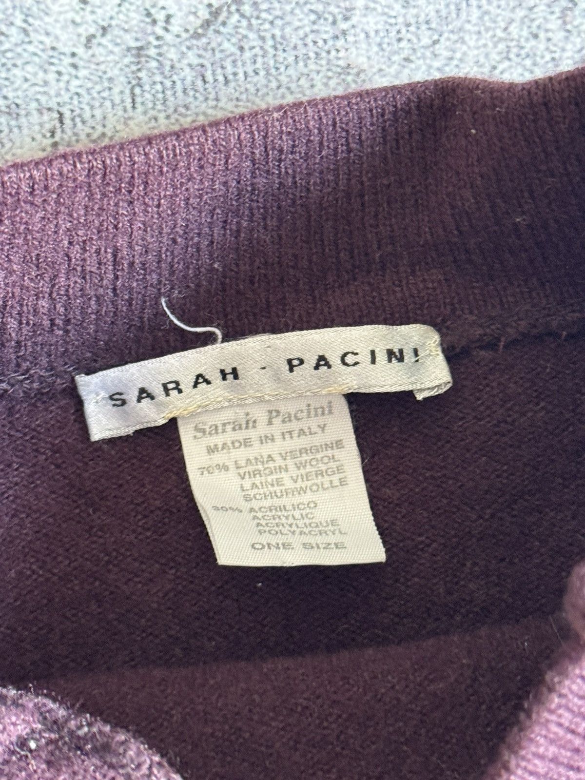 Rundholz Sarah Pacini one size wool sweater jumper pullover knitwear Size US M / EU 48-50 / 2 - 2 Thumbnail