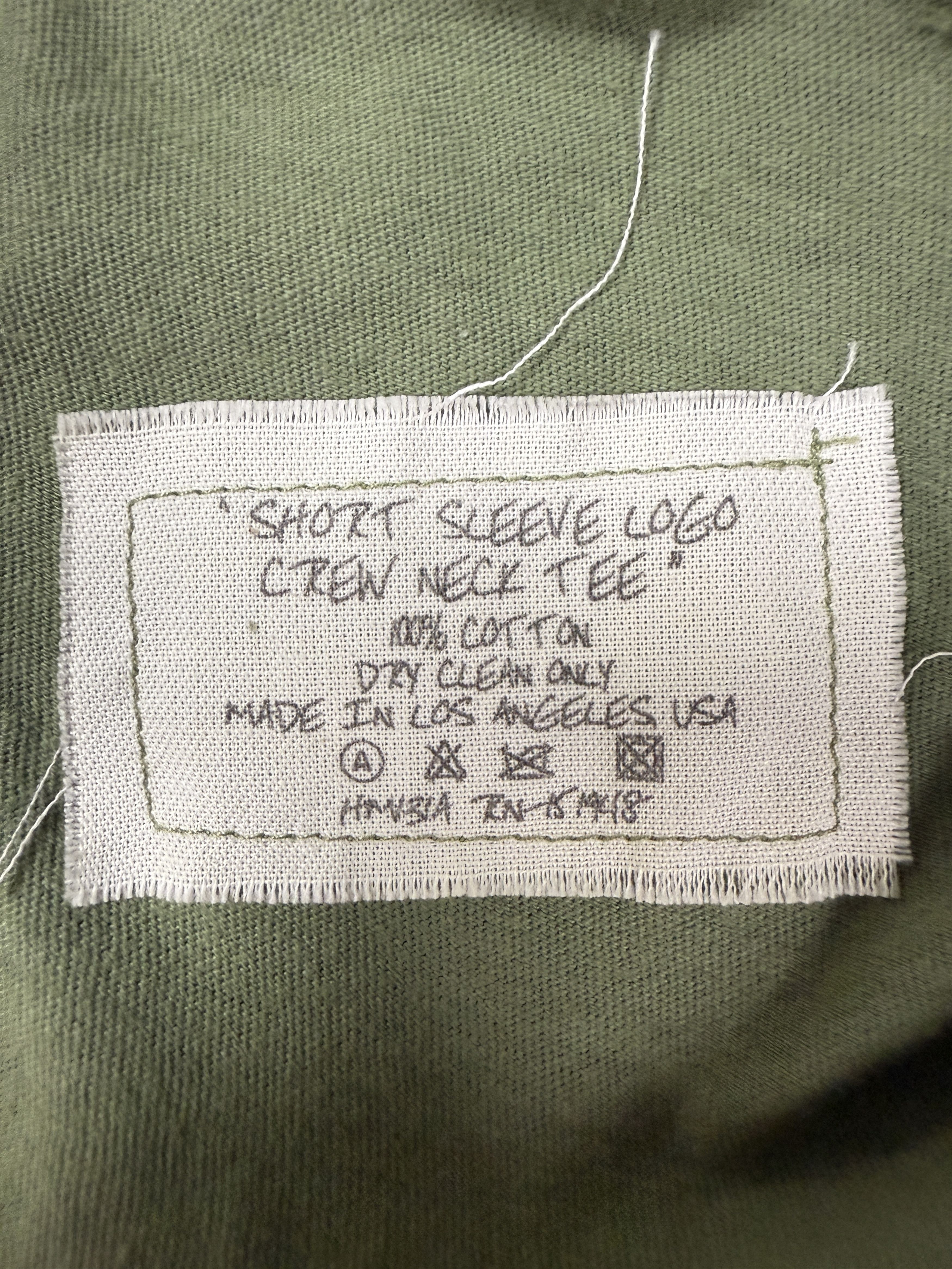 Greg Lauren Greg Lauren Short Sleeve Crew Neck Tee Size US L / EU 52-54 / 3 - 6 Thumbnail