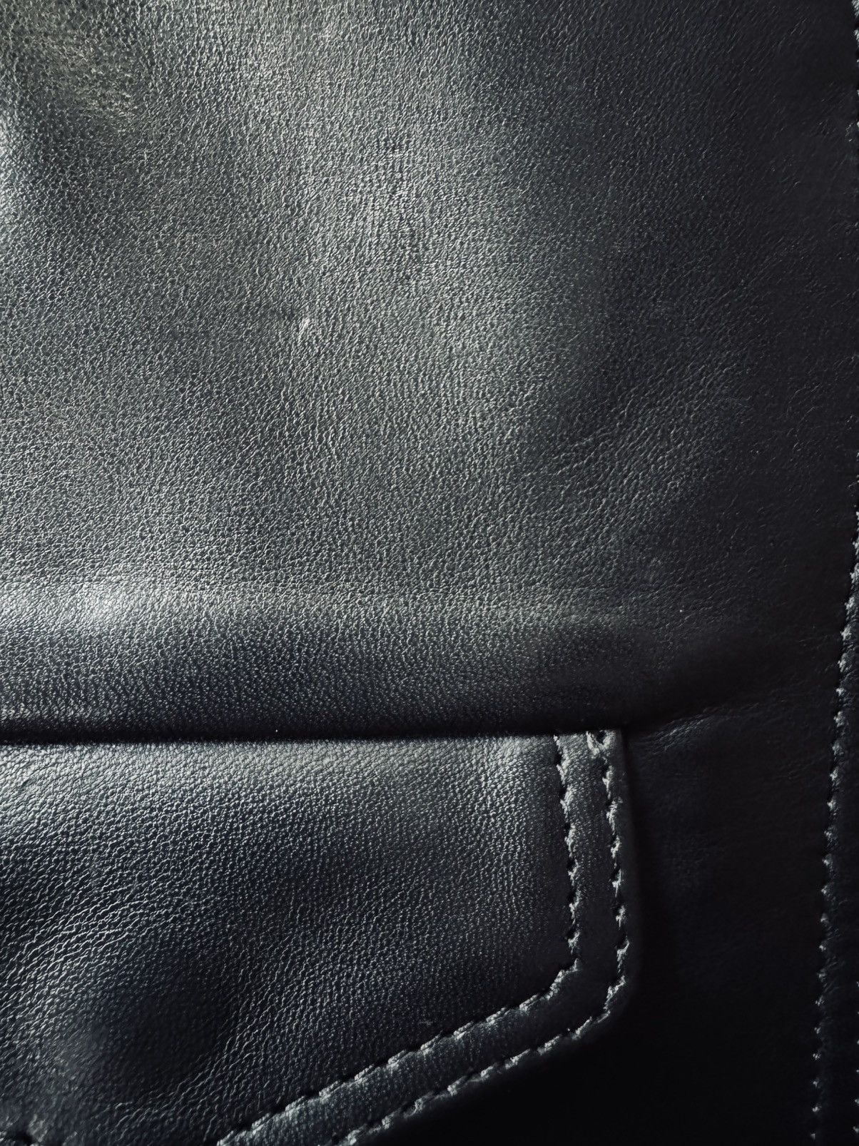 Rick Owens Final Drop | SL BAUHAUS STOOGES 50 Horse Leather Vest Black Size US M / EU 48-50 / 2 - 12 Thumbnail