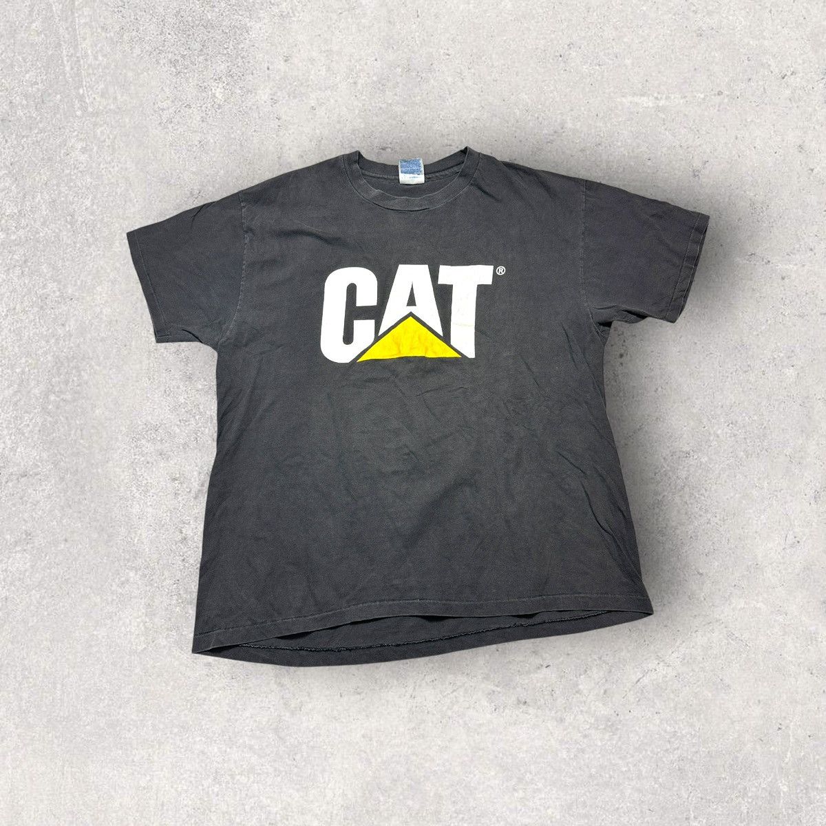 Hanes × Vintage Vintage Caterpillar tee Size US XL / EU 56 / 4 - 1 Thumbnail
