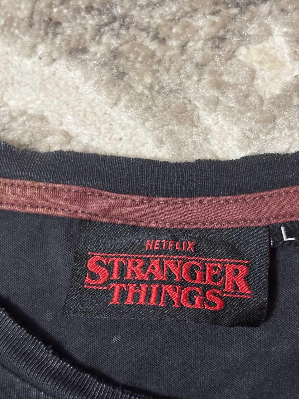 Vintage Stranger Things “Hellfire Club” Tee — Official Netflix / EMP Size US L / EU 52-54 / 3 - 6 Thumbnail