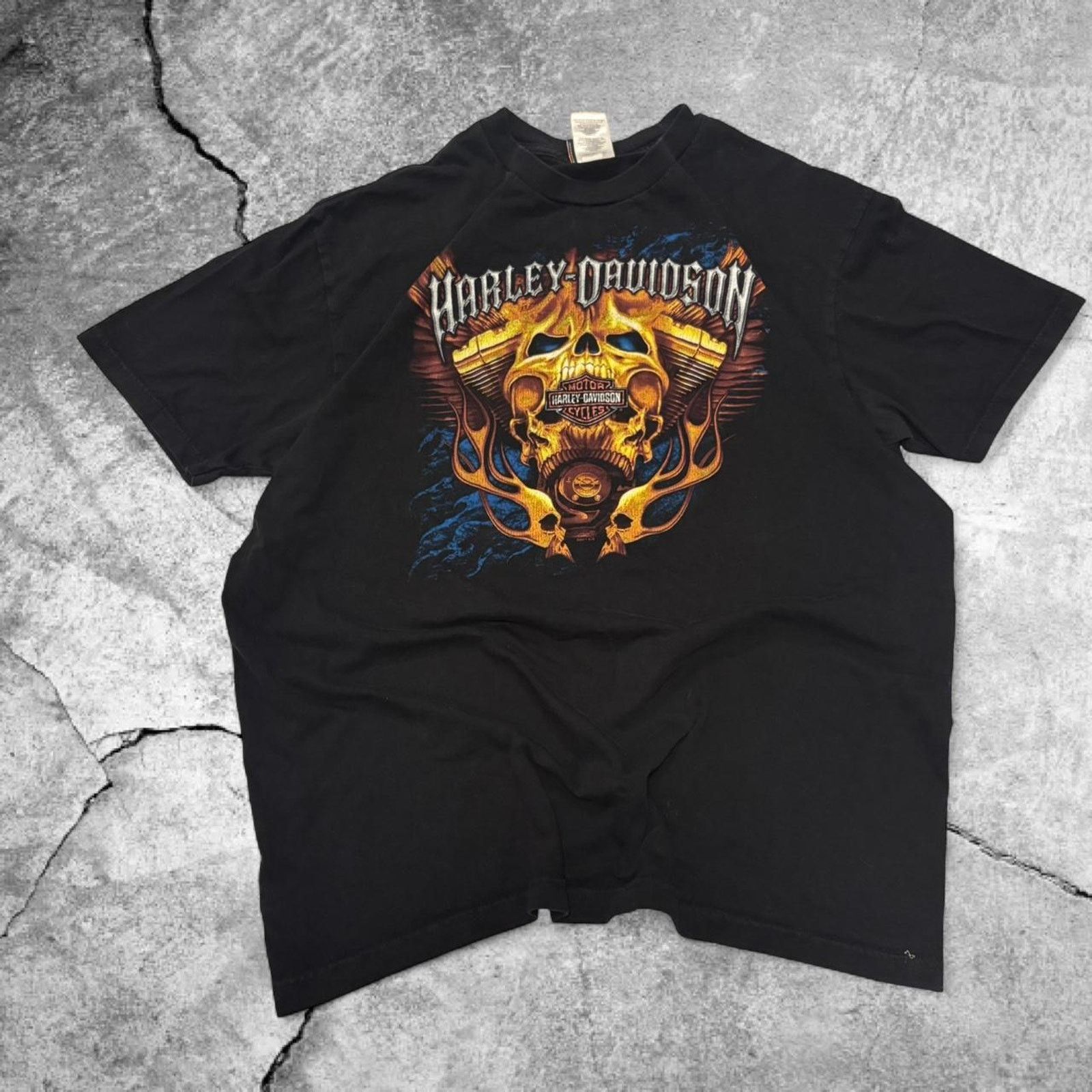Harley Davidson 2011 harley davidson skull and Size US XL / EU 56 / 4 - 1 Thumbnail