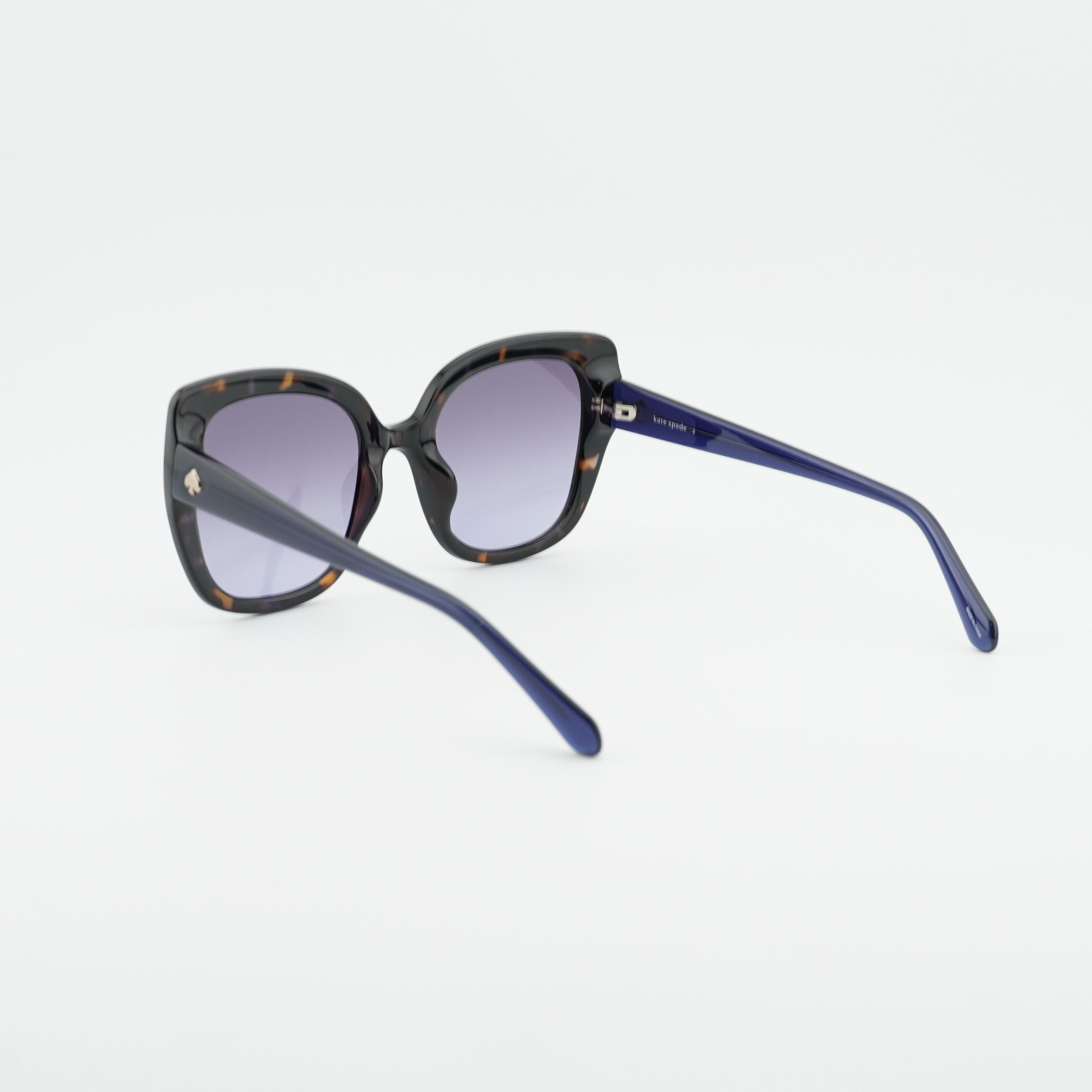 Kate Spade Kate Spade SHAINA/O/S 0JBW GB Sunglasses Havana Square Frame Size ONE SIZE - 4 Thumbnail