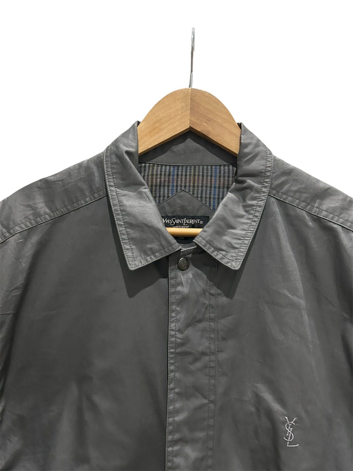 Yves Saint Laurent Vintage Yves Saint Laurent Logo Jacket Size US M / EU 48-50 / 2 - 4 Thumbnail