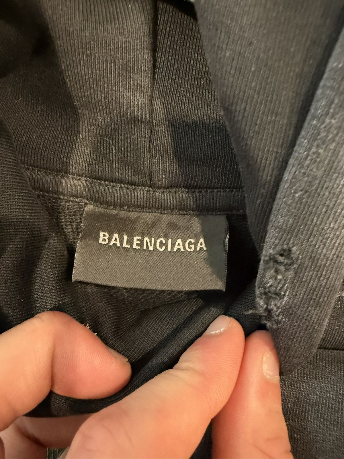 Balenciaga Balenciaga tape hoodie Size US M / EU 48-50 / 2 - 3 Thumbnail