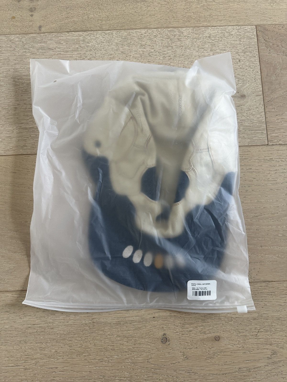 Spunge x Mutsu - Panatomy (Skull) Cap - Denim