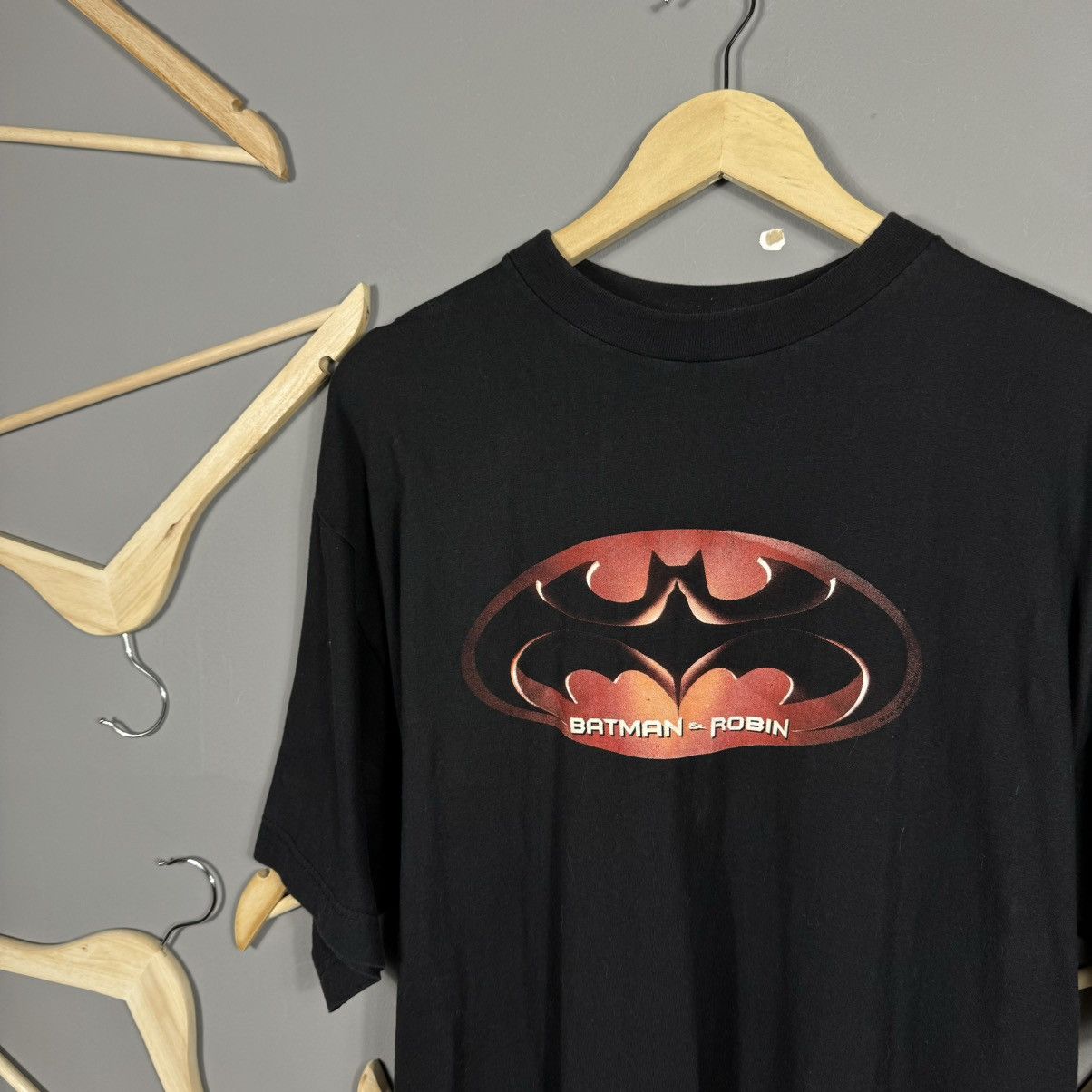 DC Comics × Vintage Vintage 1997 Batman and Robin T-shirt Size US XL / EU 56 / 4 - 4 Thumbnail