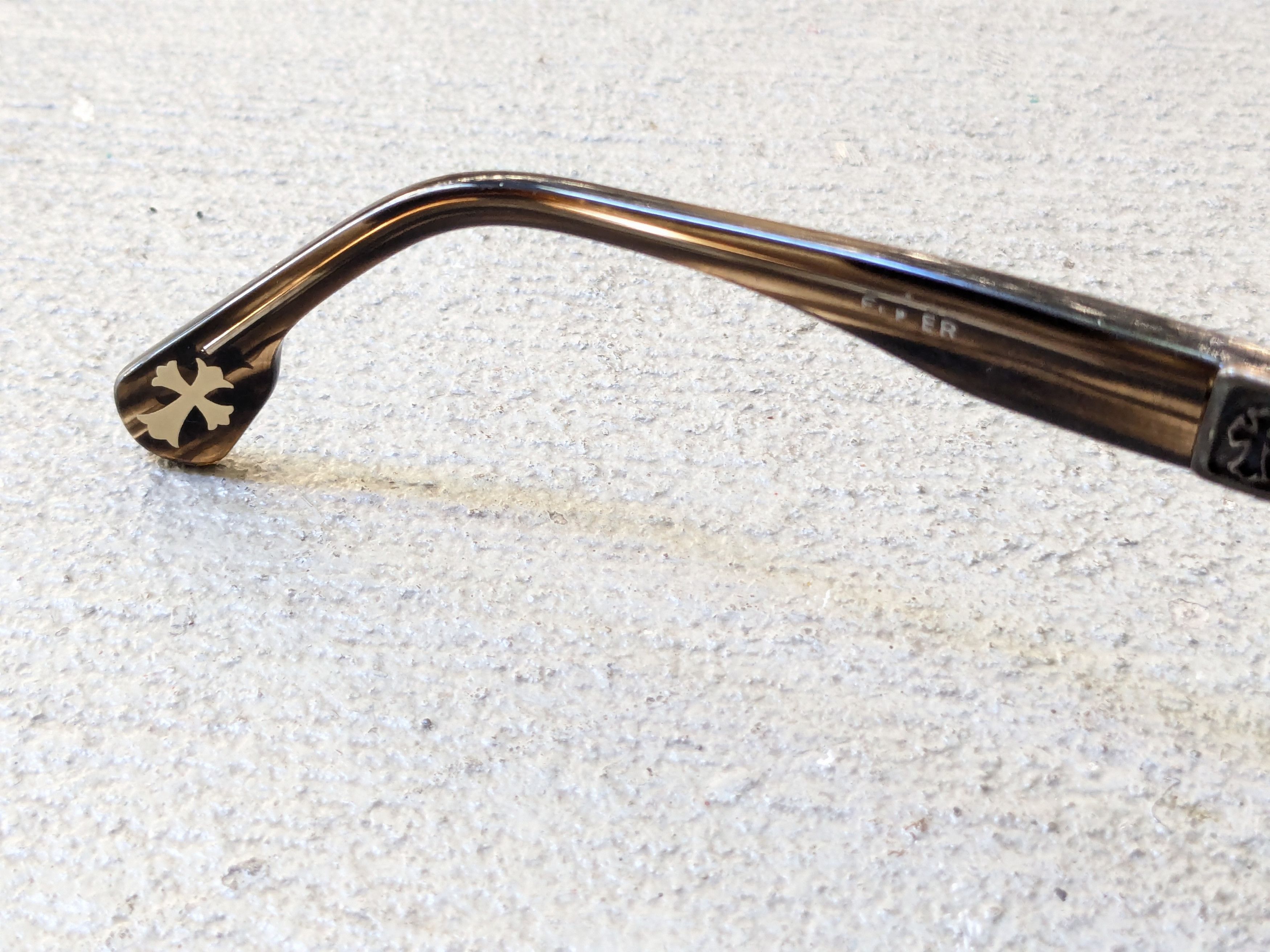 Chrome Hearts Chrome Hearts Sunglasses Brown Gradient Square Sterling Size ONE SIZE - 7 Thumbnail