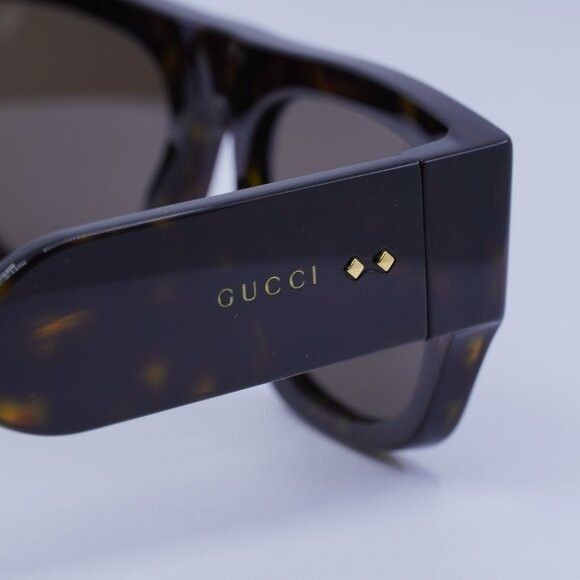 Gucci 🕶️ New Gucci GG1262S 002 Havana Sunglasses Size ONE SIZE - 11 Thumbnail