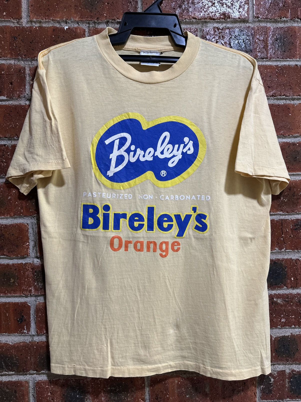Sears Thrashed Vintage Bireley’s Orange Faded Tee Size US M / EU 48-50 / 2 - 1 Thumbnail
