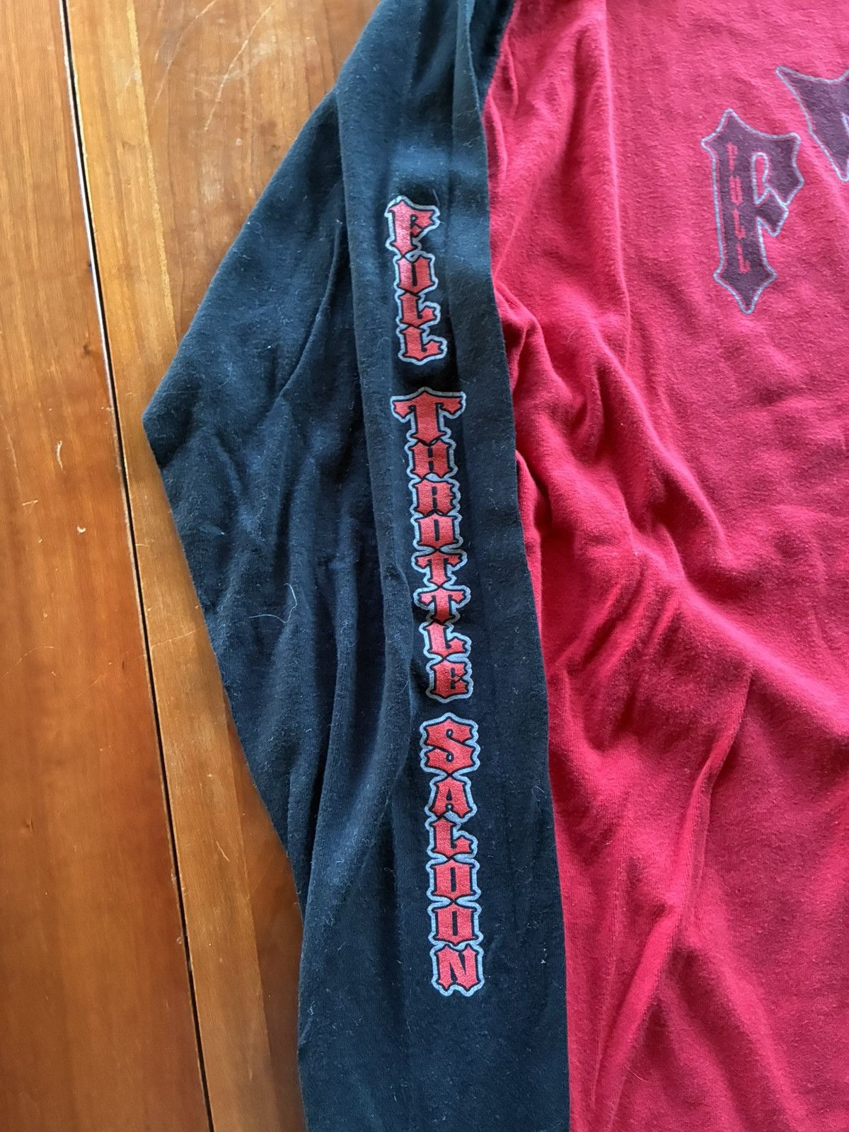 Vintage Vintage y2k biker saloon American Apparel shirt Size US XL / EU 56 / 4 - 2 Thumbnail