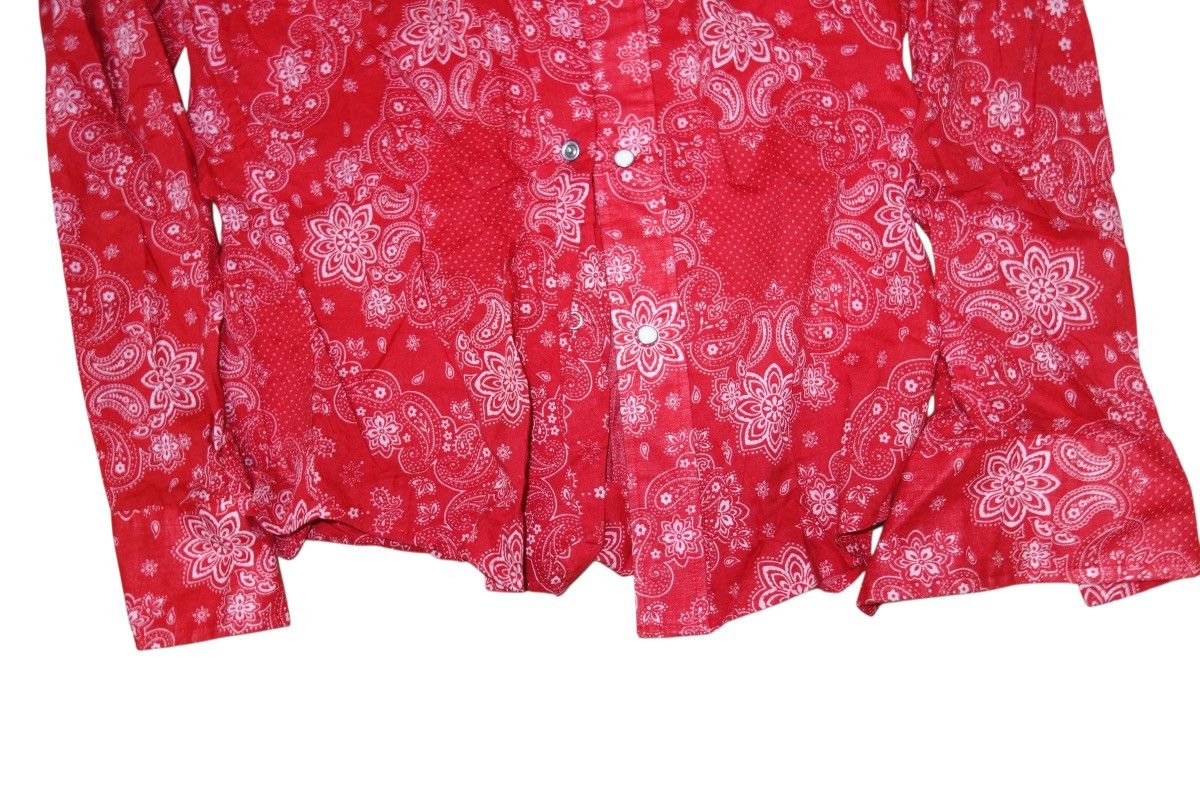 Needles needles x nephentes paisley bandana shirt Size US M / EU 48-50 / 2 - 3 Thumbnail