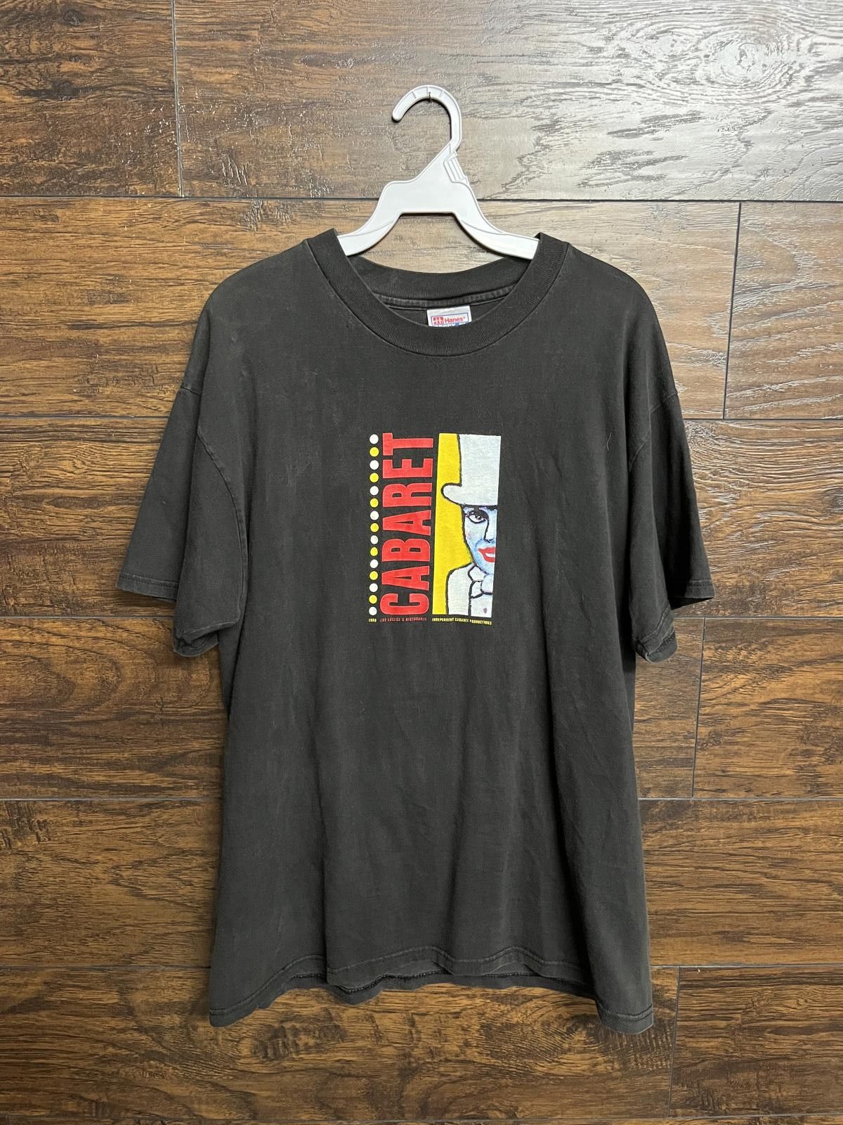 Hanes VTG Faded Cabaret T-shirt 1998 San Francisco Tee -L Size US L / EU 52-54 / 3 - 1 Thumbnail