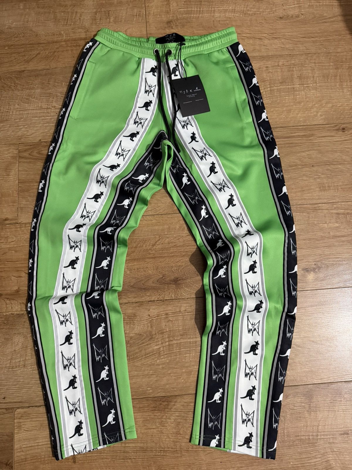 Marc Jacques Burton MJB x Kangol Tracksuit Bottoms Size US 27 - 1 Thumbnail
