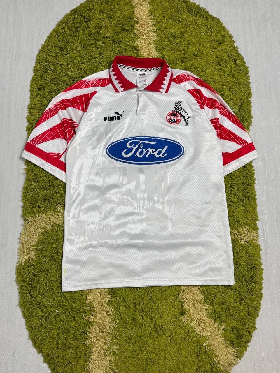 RARE! Vintage 1996 FC Koln Puma Football Soccer Jersey Y2K
