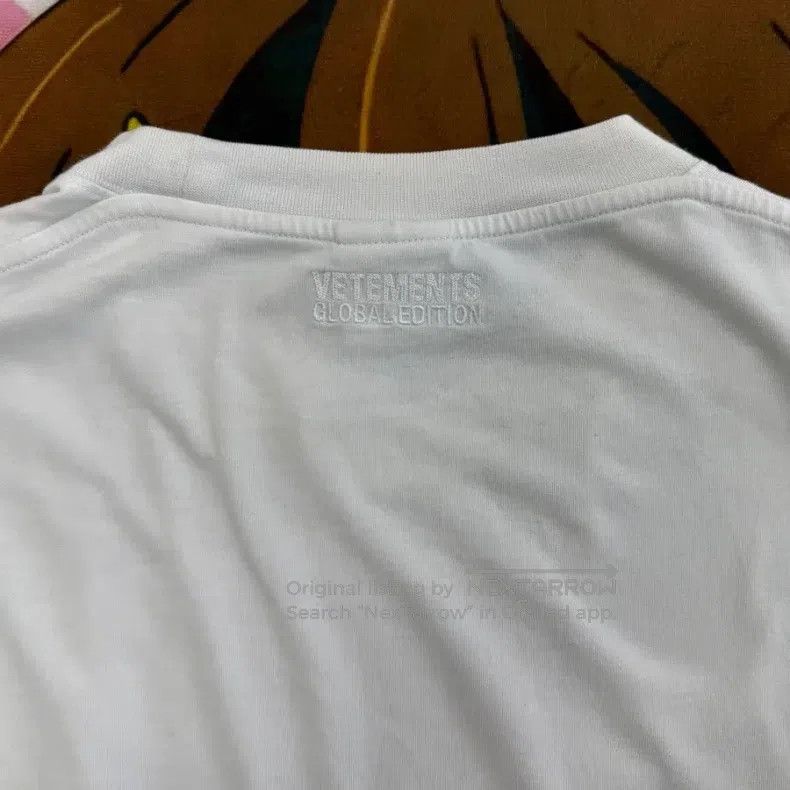 Other VETEMENTS Logo T-Shirt White Size US XL / EU 56 / 4 - 4 Thumbnail