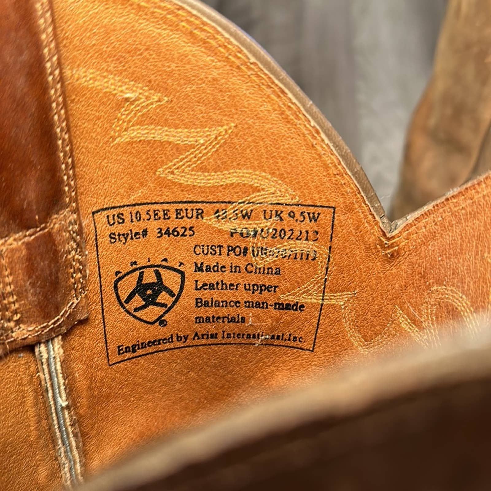 Ariat Ariat 4LR Cowboy Boots Size US 10 / EU 43 - 8 Thumbnail