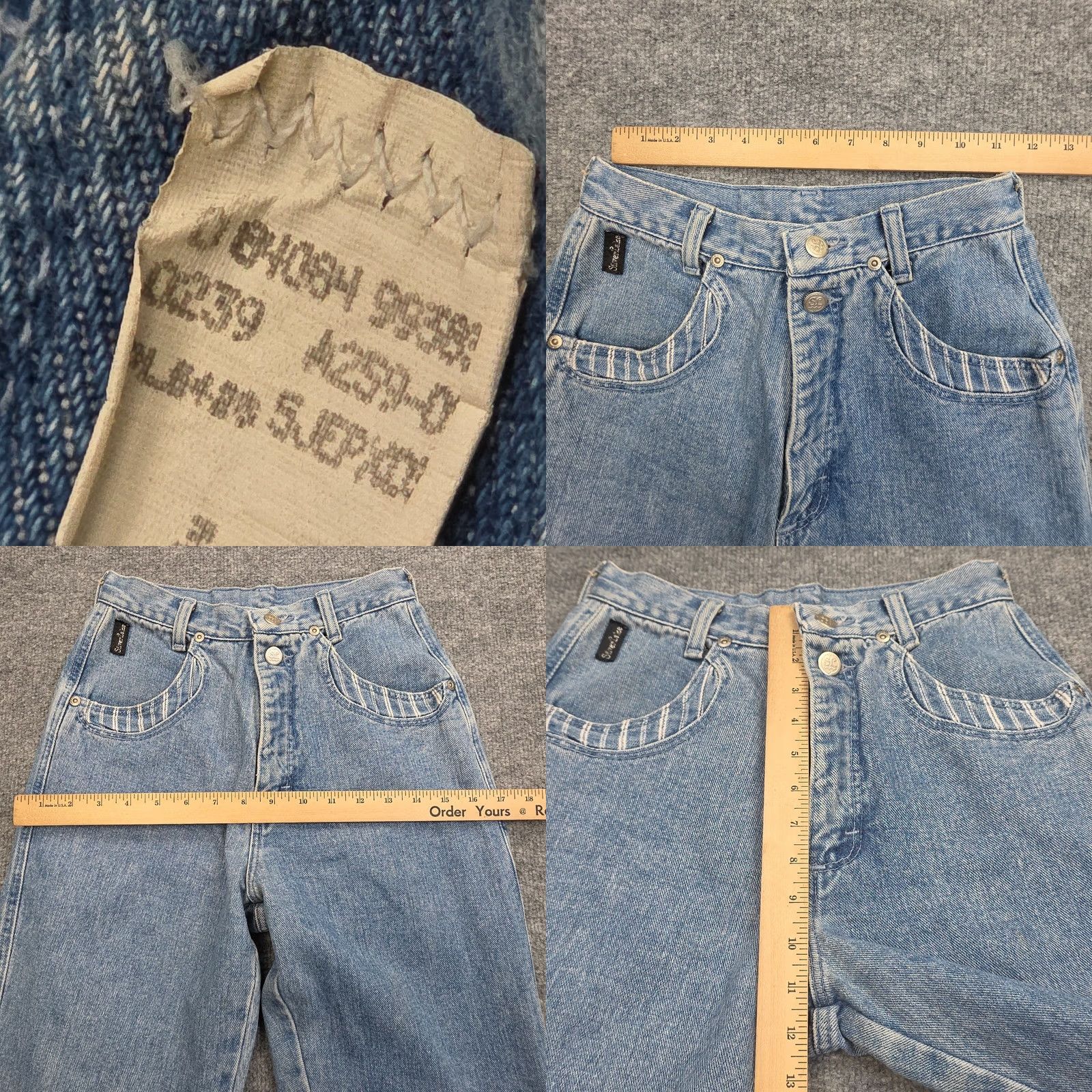 Wrangler VINTAGE Wrangler SilverLake Jeans Women's 5 / 26 Blue Denim Western Size 27" / US 4 / IT 40 - 9 Thumbnail