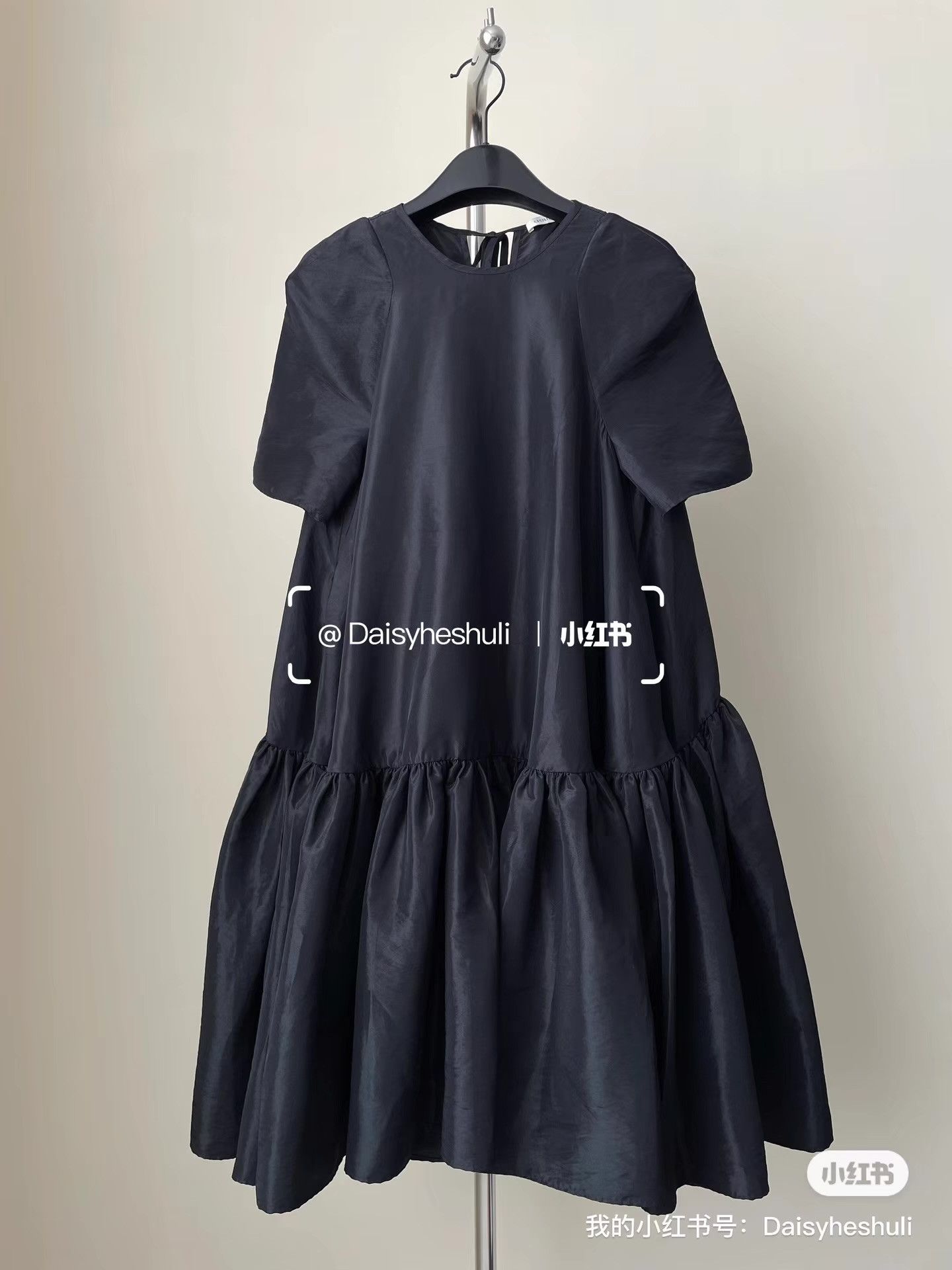 Cecilie Bahnsen Cecilie Bahnsen Designer Black Dress, Hepburn-style Ｑ24 Size M / US 6-8 / IT 42-44 - 1 Thumbnail