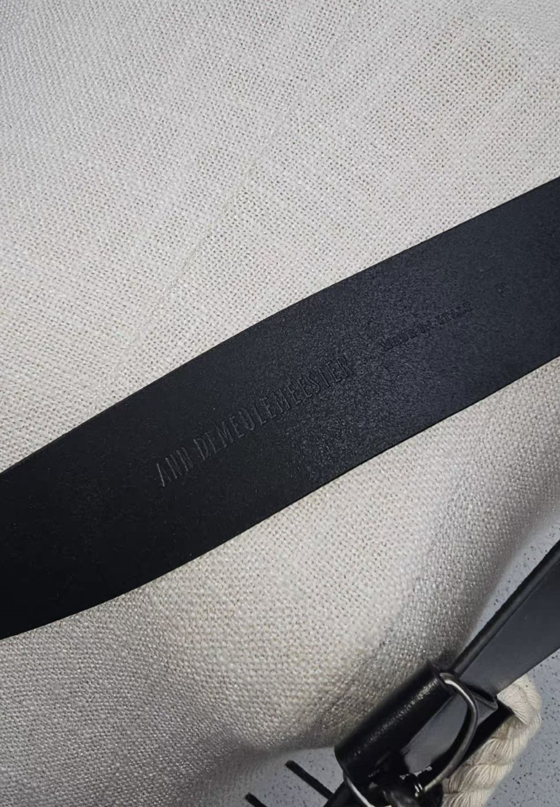 Ann Demeulemeester Ann demeulemeester runway new leather belts Size ONE SIZE - 8 Thumbnail