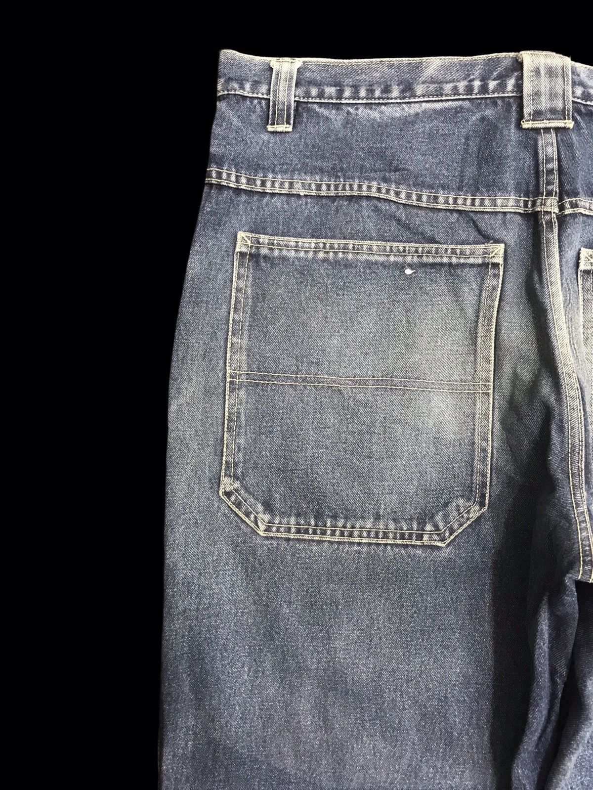 Vintage 🔥SUPER BAGGY🔥Vintage Johnny Blaze Baggy THRASHED DENIM F24 Size US 36 / EU 52 - 12 Thumbnail