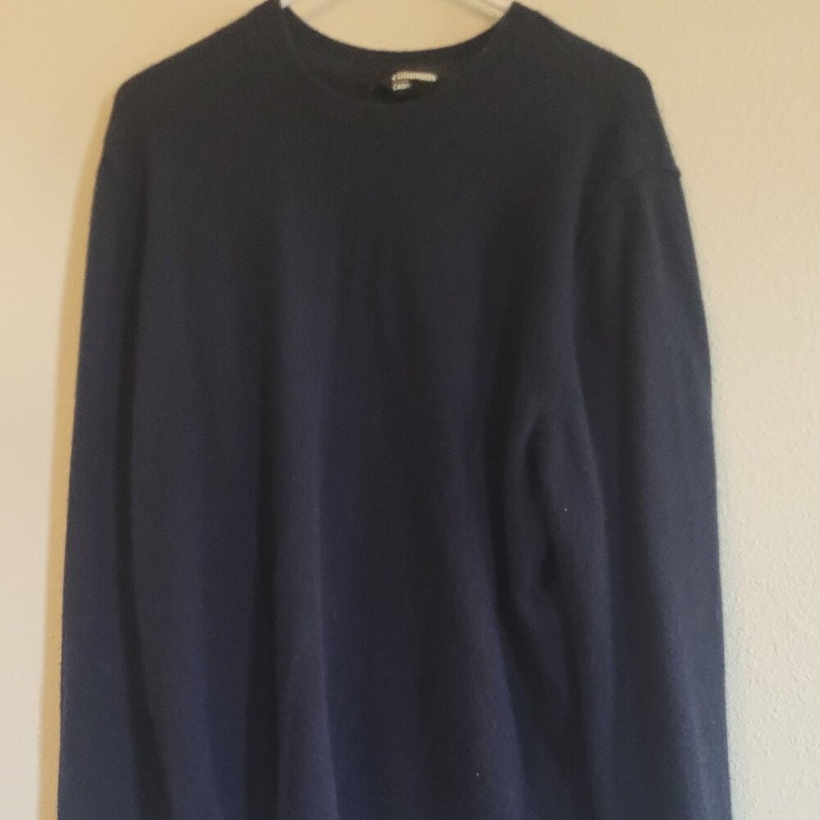 Common Projects The Commons 100% Cashmere Crewneck Sweater - Navy - Size L Size US L / EU 52-54 / 3 - 1 Thumbnail