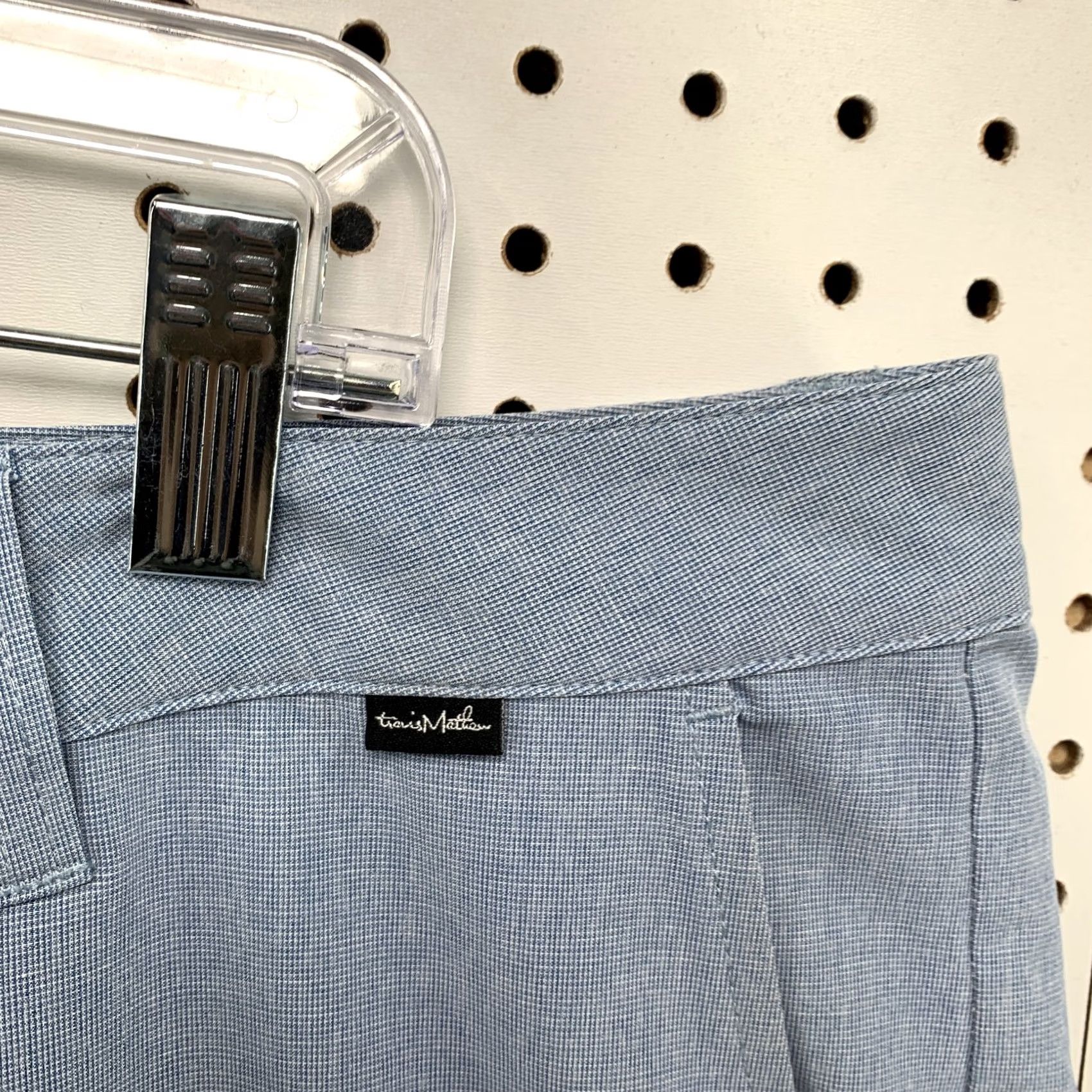 TravisMathew Travis Mathew Blue Chino Shorts Mens Golf Preppy Casual Size 32 Size US 32 / EU 48 - 4 Thumbnail