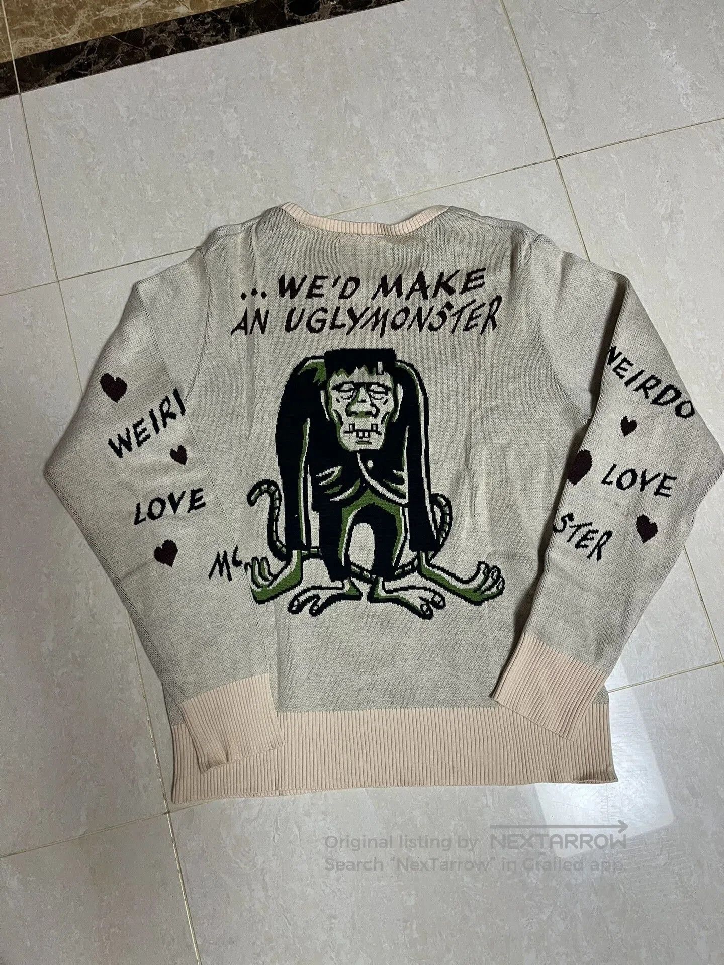 Wacko Maria Weirdo Double-Sided Knit Sweater. Size US M / EU 48-50 / 2 - 1 Thumbnail