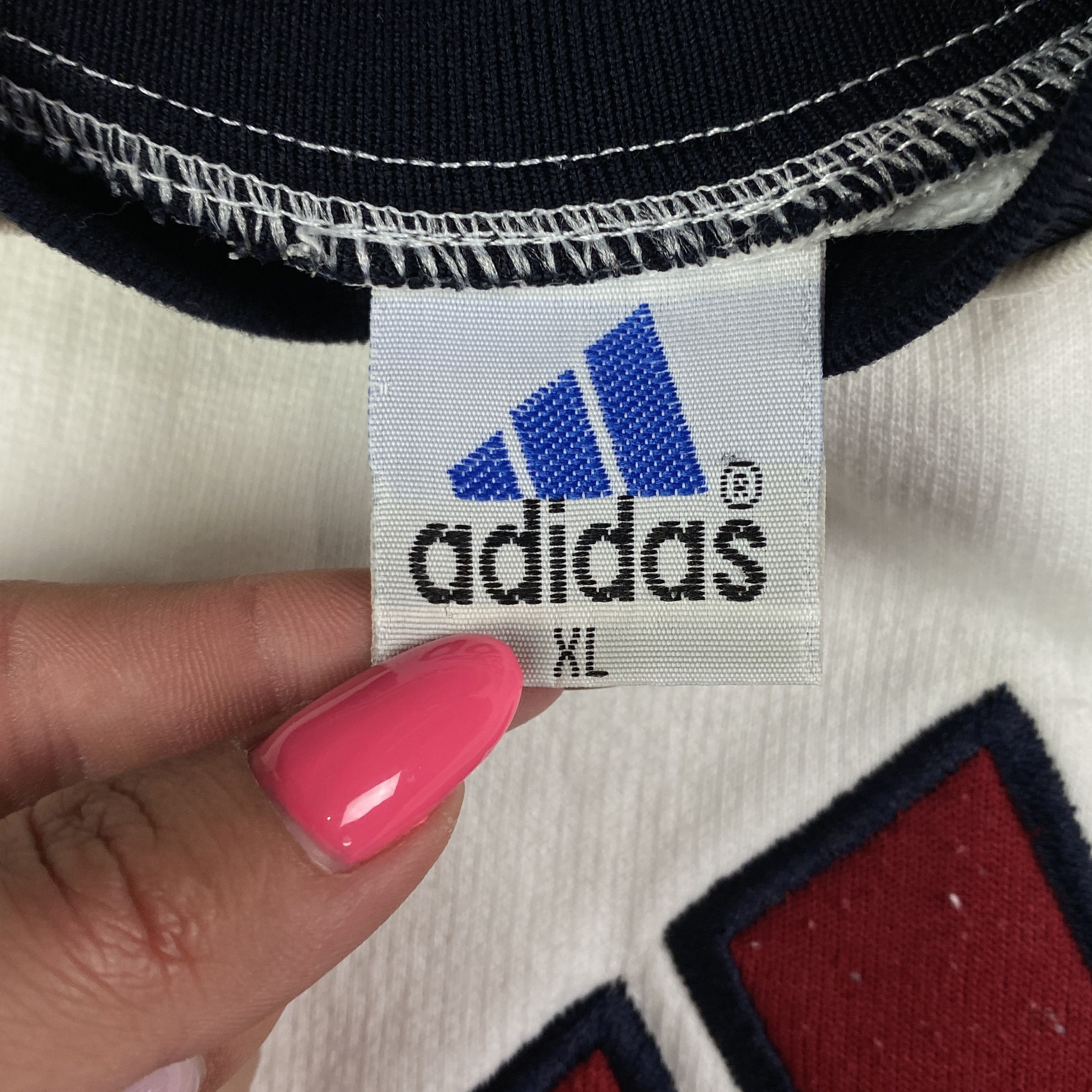 Adidas × Vintage Mens Sweatshirt Adidas Vintage Big Print Size XL Size US XL / EU 56 / 4 - 10 Thumbnail