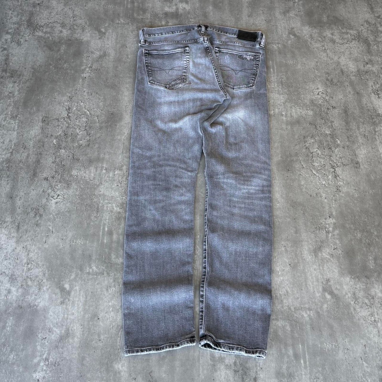 Polo Ralph Lauren Vintage Y2K Polo Ralph Lauren Embroidered Faded Grey Jeans Size US 32 / EU 48 - 2 Thumbnail