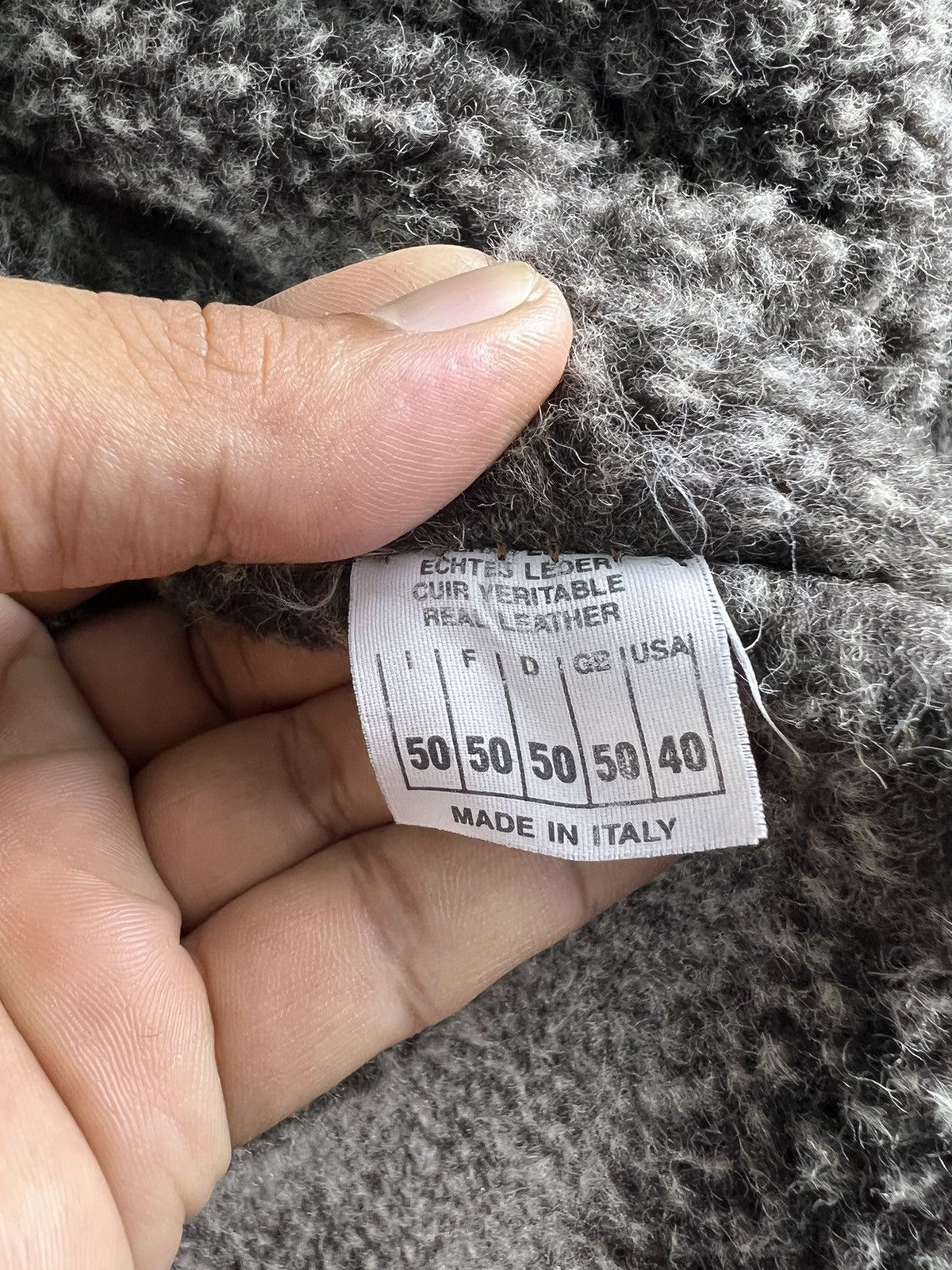 Other 🔥 Leather Part Itali navajo/native design Wool heavy Jacket Size US M / EU 48-50 / 2 - 9 Thumbnail