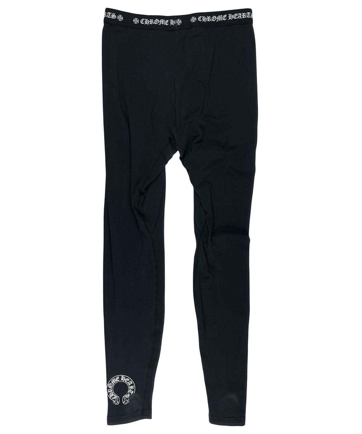 Chrome Hearts Chrome Hearts Horseshoe Logo Leggings Black Size US 28 / EU 44 - 2 Thumbnail
