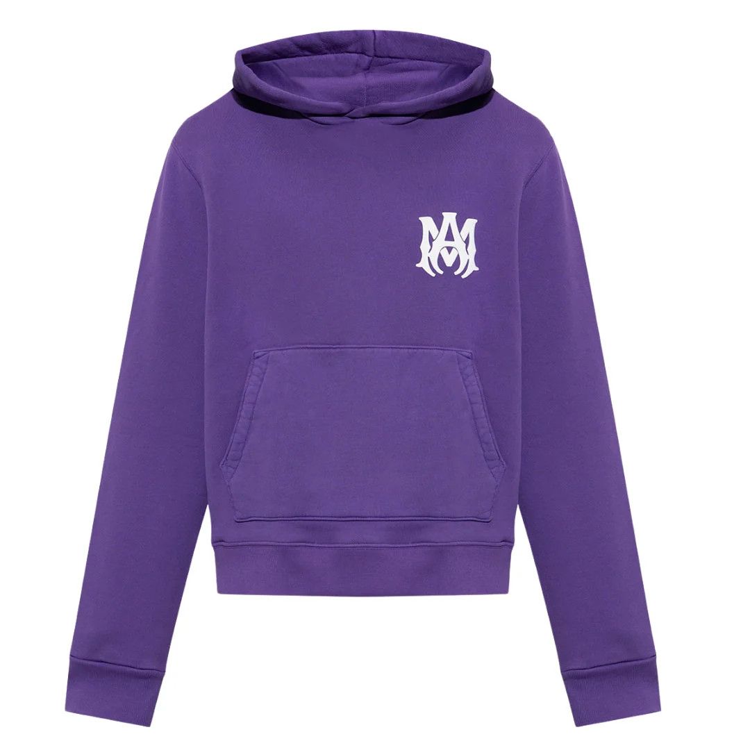 Amiri o1gr1nt0924 Ma Logo Hoodie in Purple Size US XXL / EU 58 / 5 - 1 Thumbnail
