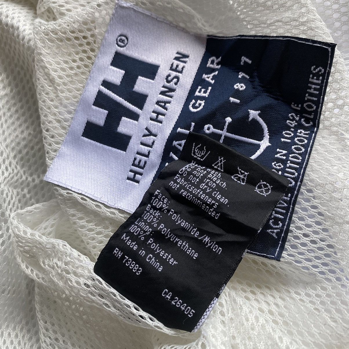 Helly Hansen 🔥VINTAGE HELLY HANSEN NAVAL GEAR CAGOULE JACKET RARE Size US L / EU 52-54 / 3 - 9 Thumbnail