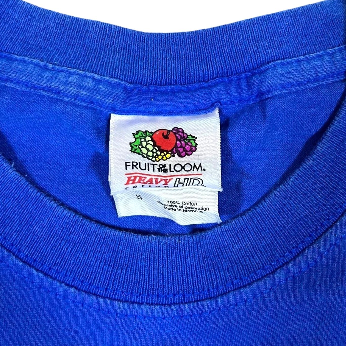 Fruit Of The Loom APOPKA FOOTBALL "State Champs" College Sports Graphic Blue T-Shirt Small Mens Shirt Small Blue Graphic print to front and back 90s style? Size US S / EU 44-46 / 1 - 4 Thumbnail