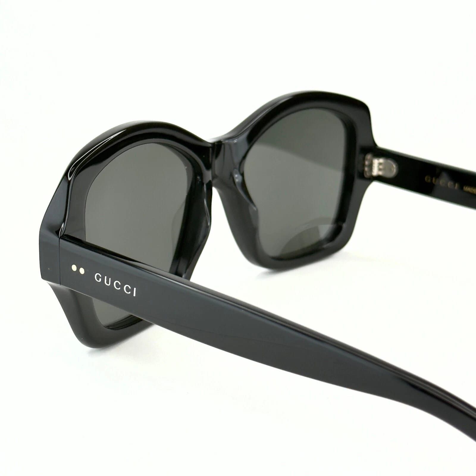 Gucci GUCCI GG0624S 0624 Black Retro Bold Fashion Sunglass Size ONE SIZE - 4 Thumbnail